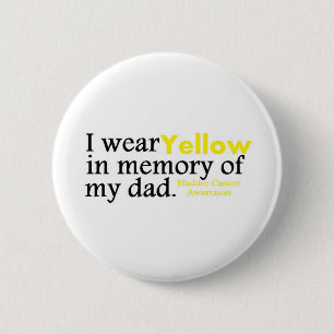 Bladder Cancer 6 Cm Round Badge
