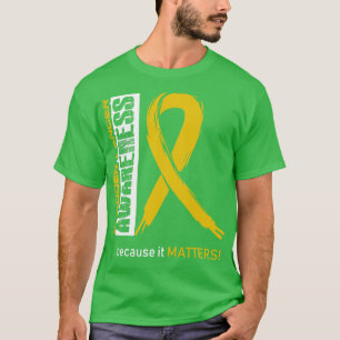 Bladder Cancer Awareness Because Its Matters In Th T-Shirt