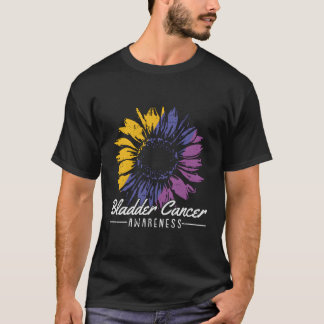 Bladder Cancer Awareness Ribbon Fight-Er Warrior T-Shirt