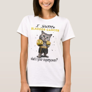 Bladder Cancer Awareness Ribbon Support Gifts T-Shirt