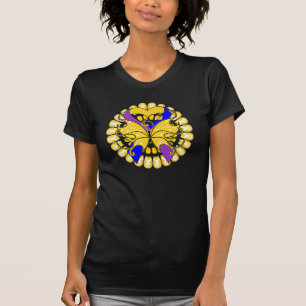 Bladder Cancer Butterfly Heart Ribbon T-Shirt