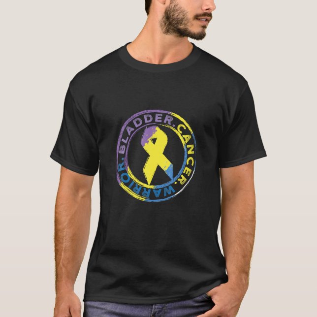 Bladder Cancer Warrior Bladder Cancer Awareness Mo T-Shirt (Front)