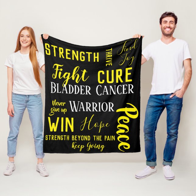 Bladder Cancer Warrior blanket (In Situ)