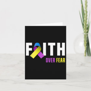 Bladder Cancer Warrior Faith God Bladder Cancer Aw Card
