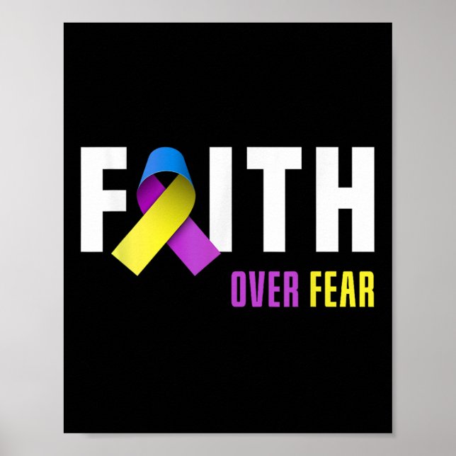 Bladder Cancer Warrior Faith God Bladder Cancer Aw Poster (Front)