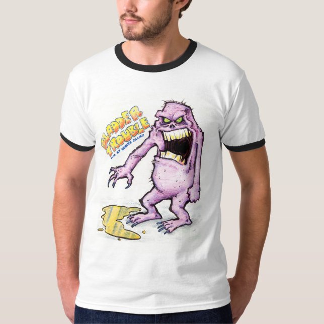 Bladder Trouble t-shirt (Front)
