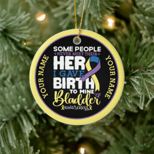 Bladder warrior Some People Never Meet Their Hero Ceramic Tree Decoration