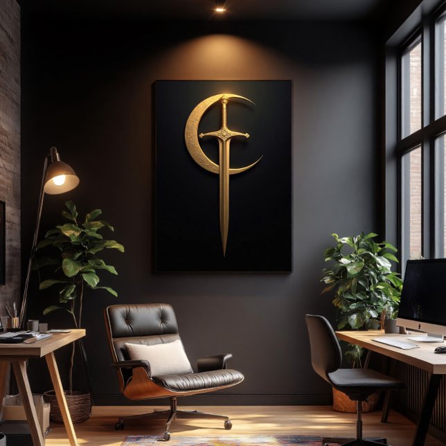 Blade of Destiny Canvas Print (Creator Uploaded)