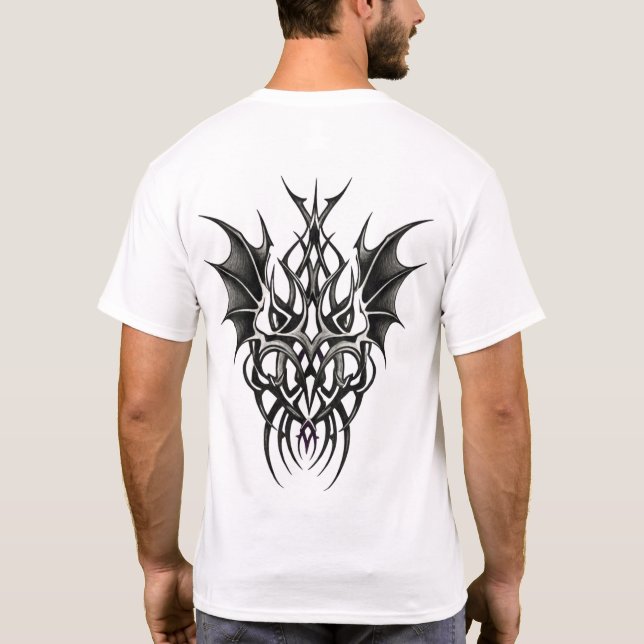 Blade Tribal Spike Armor T-Shirt (Back)