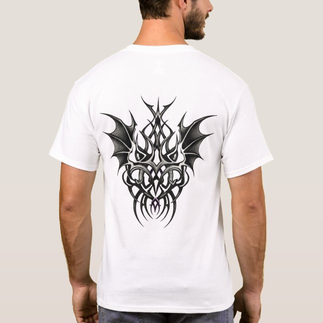 Blade Tribal Spike Armor T-Shirt (Back)