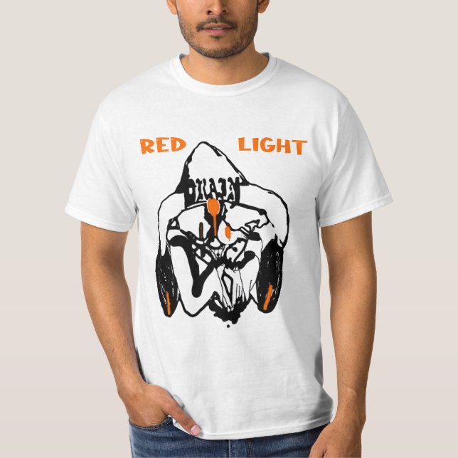 Bladee Drain Gang RED LIGHT T-Shirt (Front)