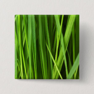 Blades of Grass 15 Cm Square Badge