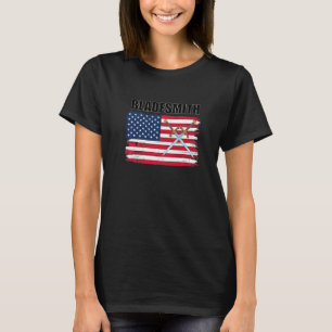 Bladesmith Striker Patriotic Us Flag T-Shirt