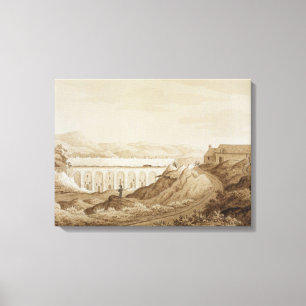 Blaenavon, from 'An Historical Tour in Monmouthshi Canvas Print