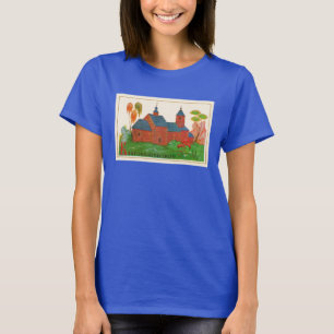 Blagoveshchenskoye Wood Russian Church T-Shirt