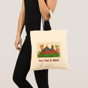 Blagoveshchenskoye Wood Russian Church Tote Bag