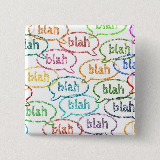 Blah blah blah buttons (Front)