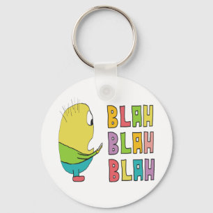 Blah Blah Blah Key Ring