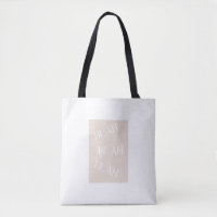 Blah Blah Blah Tote Bag – Funny Minimalist Quote 