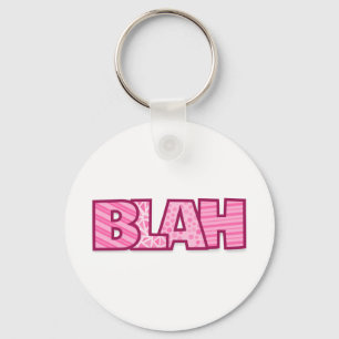 Blah Key Ring