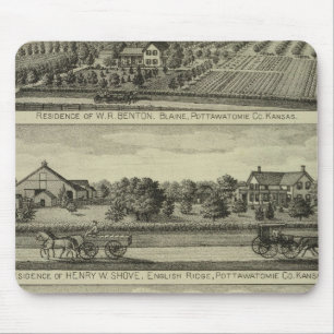Blaine, Kansas Mouse Mat