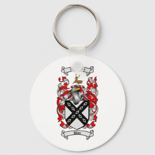 BLAIR FAMILY CREST - BLAIR COAT OF ARMS KEY RING