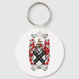 BLAIR FAMILY CREST -  BLAIR COAT OF ARMS KEY RING