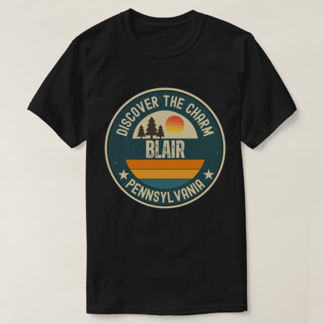 Blair, Pennsylvania T-Shirt (Design Front)
