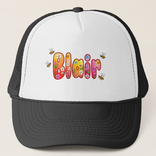 Blair - personalised hats for her (Front)