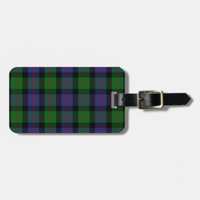 Blair Tartan Luggage Tag (Front Horizontal)