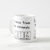 Blaire periodic table name mug (Front Left)