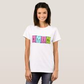 Blaire periodic table name shirt (Front Full)