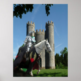 Blaise Castle's Knight Poster