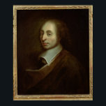Blaise Pascal  c.1691 Poster<br><div class="desc">Blaise Pascal | by Francois the Younger Quesnel | Art Location: Chateau de Versailles,  France | French Artist | Image Collection Number: XIR157954</div>