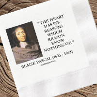Blaise Pascal Heart Reasons Reason Know Nothing Of