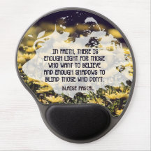 Blaise Pascal Inspirational Quote "In faith"