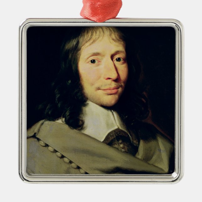 Blaise Pascal Metal Tree Decoration (Front)