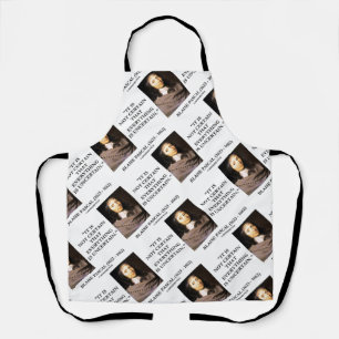 Blaise Pascal Not Certain Everything Is Uncertain Apron