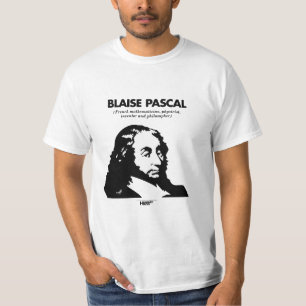 Blaise Pascal white T-shirt