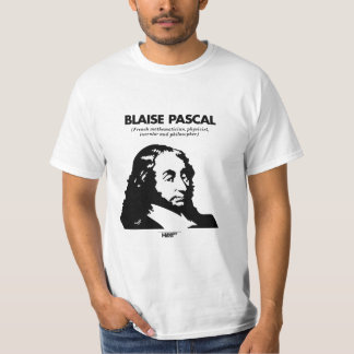 Blaise Pascal white T-shirt
