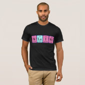 Blaise periodic table name shirt (Front Full)