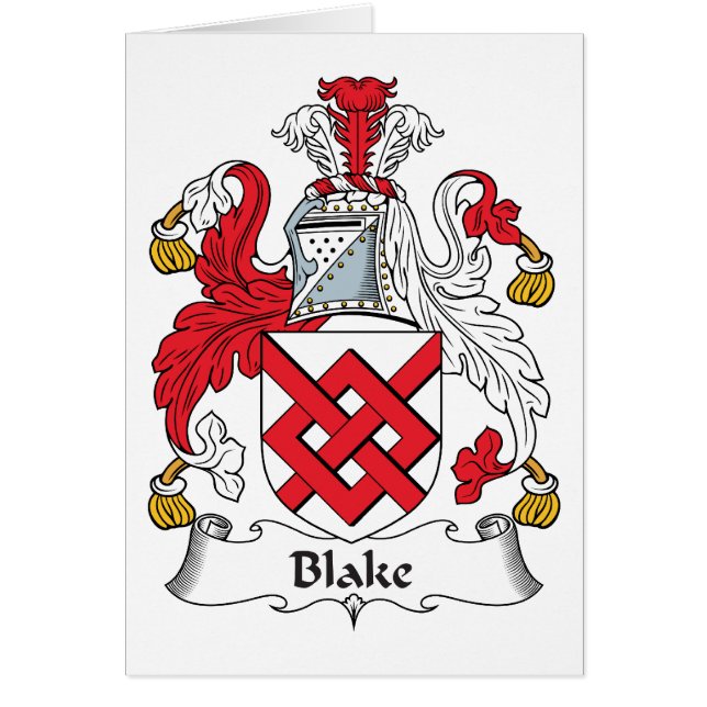 Blake Family Crest (Front)