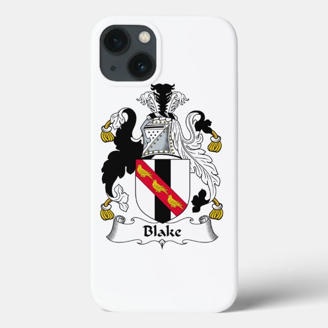 Blake Family Crest Case-Mate iPhone Case (Back)