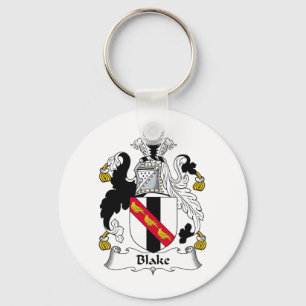 Blake Family Crest Key Ring