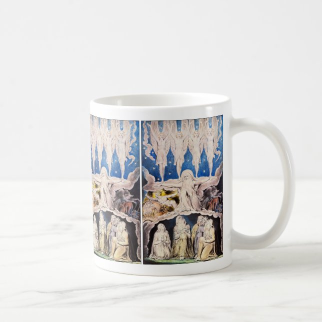 Blake Illustration: When the Morning Stars Sang... Coffee Mug (Right)