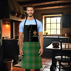 Blake Irish Shield & Tartan Personalised Kilt  Apron