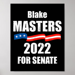 Blake Masters For Senate Election Arizona Republic Poster