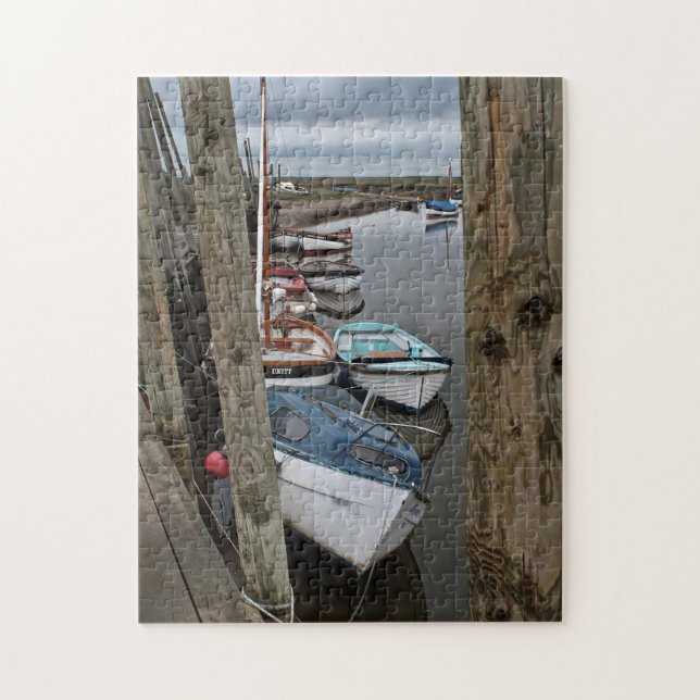 Blakeney Quay Norfolk Jigsaw Jigsaw Puzzle (Vertical)