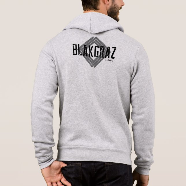 Blakgraz Chaotic Diamond Hoodie (Back)