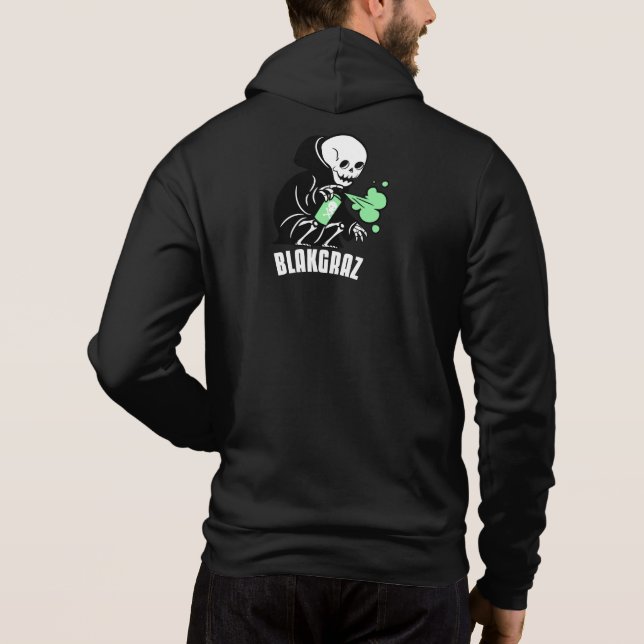 Blakgraz Grim Reaper Hoodie (Back)